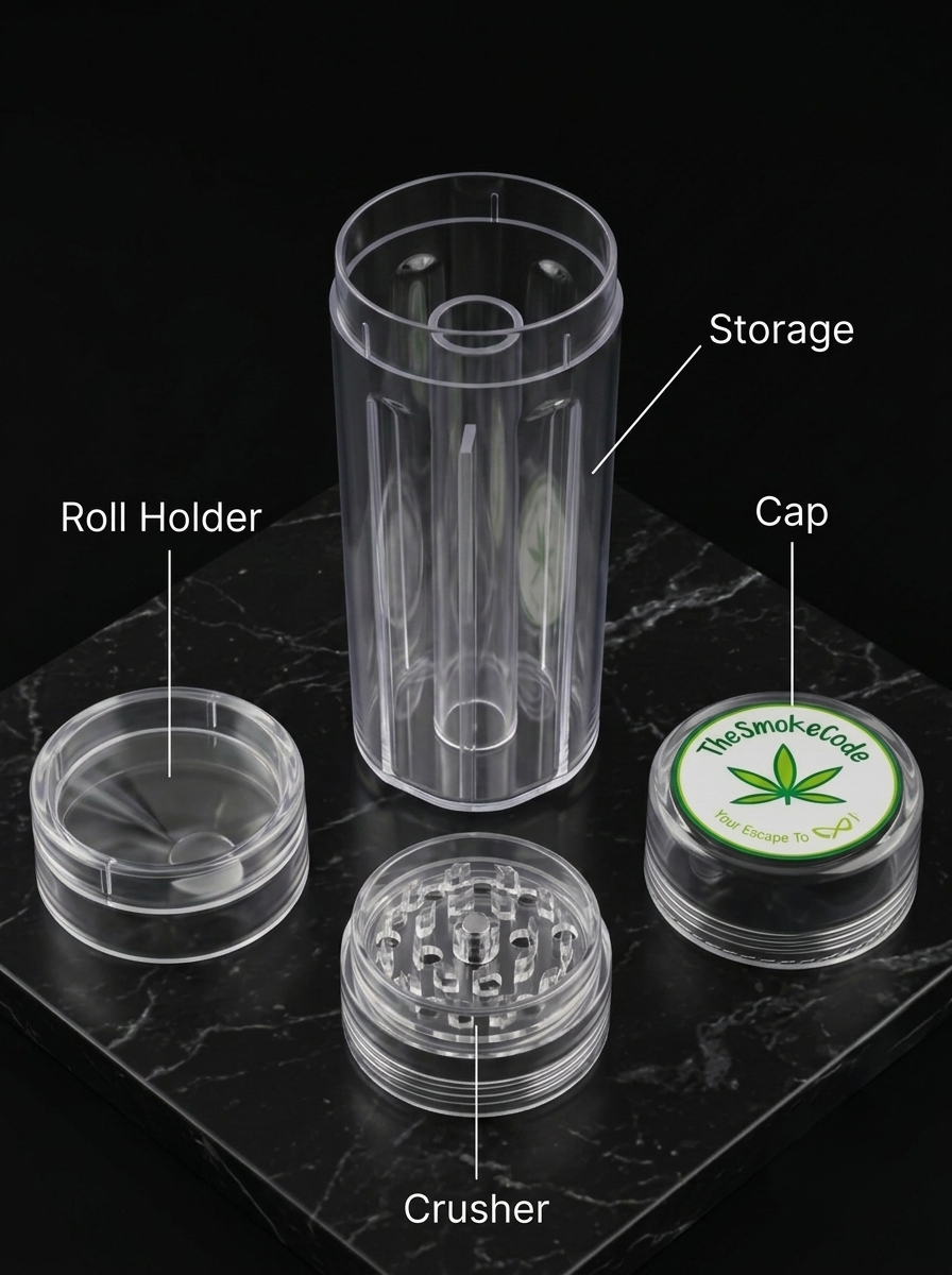 Tobacco Grinder and Roll Maker
