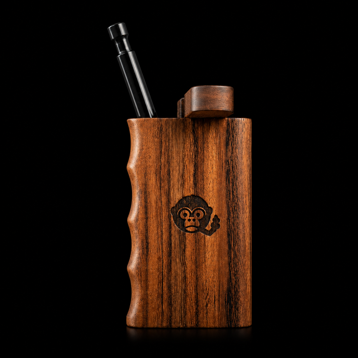 Handcrafted Wooden Dugout Box with One Hitter Storage