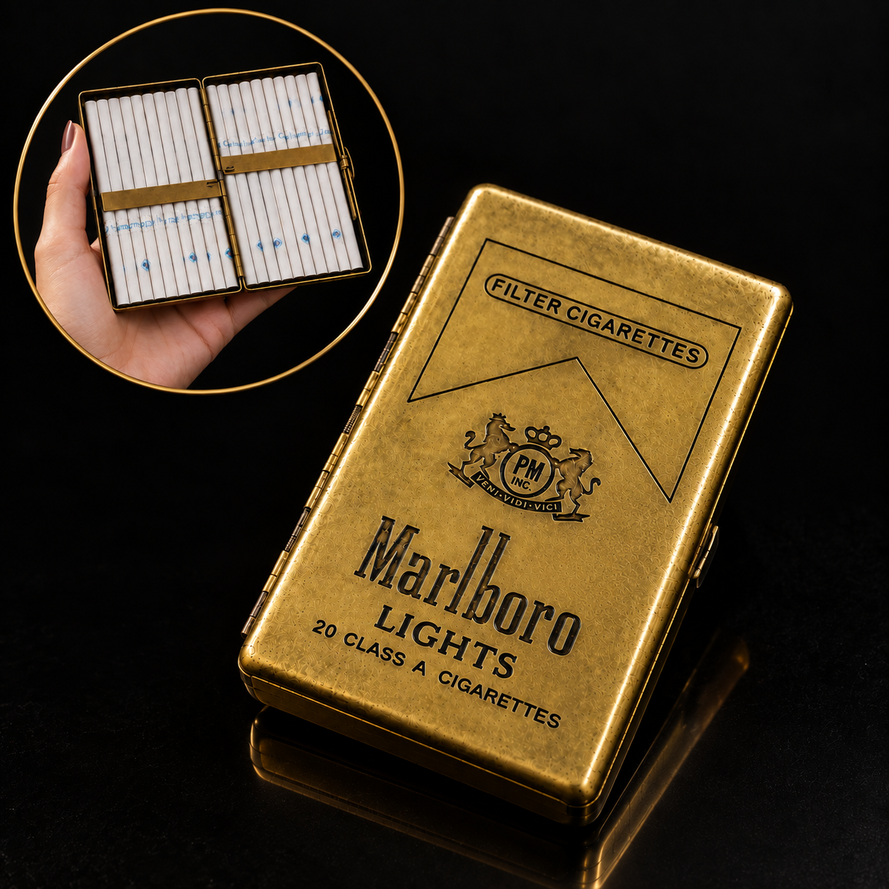 Marlboro Metal Cigarette Case