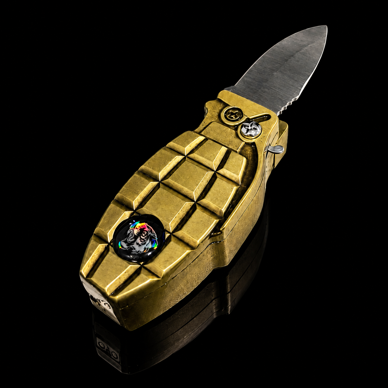 Granade and Knife Jet Survival lighter