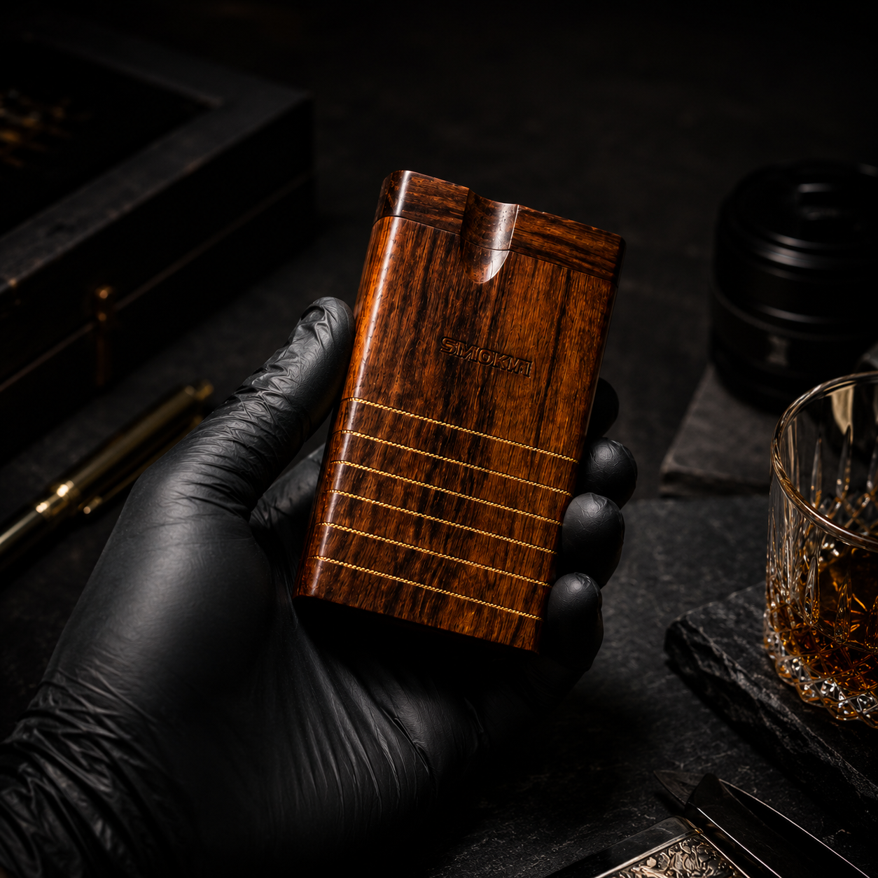 Wire Engraved Dugout
