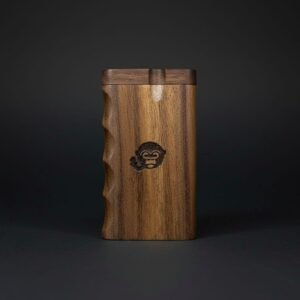Wooden Dugout - Premium Teak Wood Paperless Smoking Case